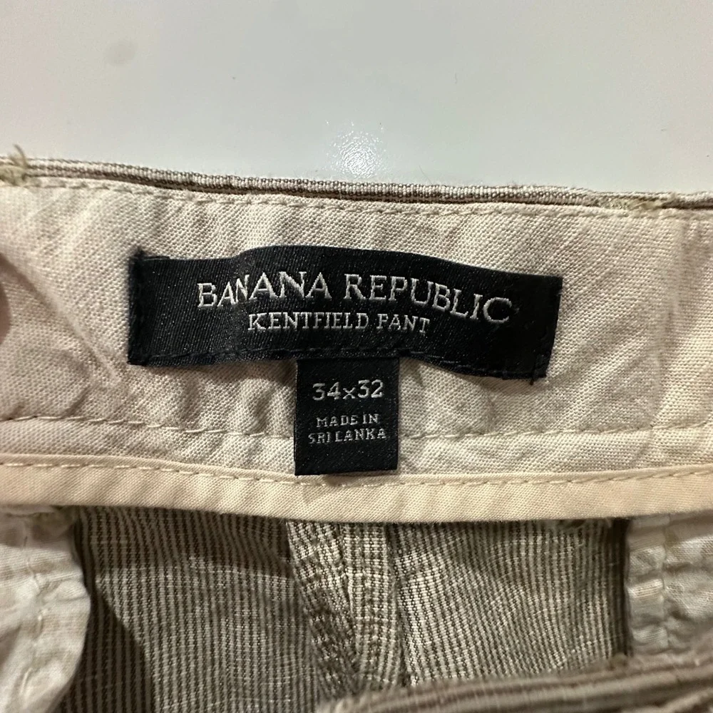 Banana Republic Kentfield Pants Mens 34x32 (30